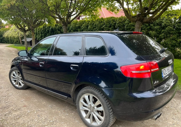 Audi A3 cena 31400 przebieg: 222272, rok produkcji 2011 z Olsztyn małe 211